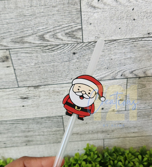 SANTA CLAUS STRAW TOPPER