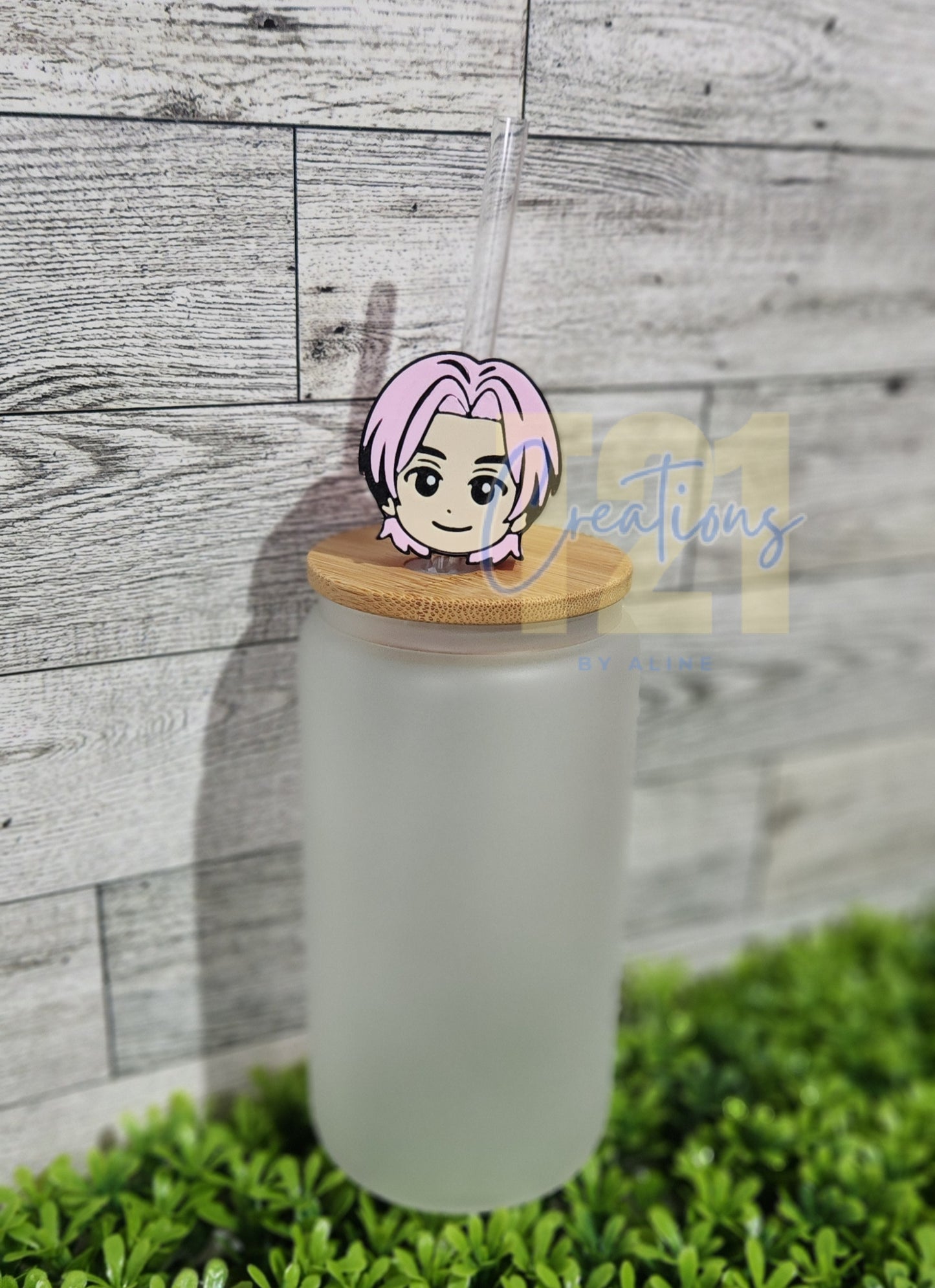 KPOP BOYS STRAW TOPPER