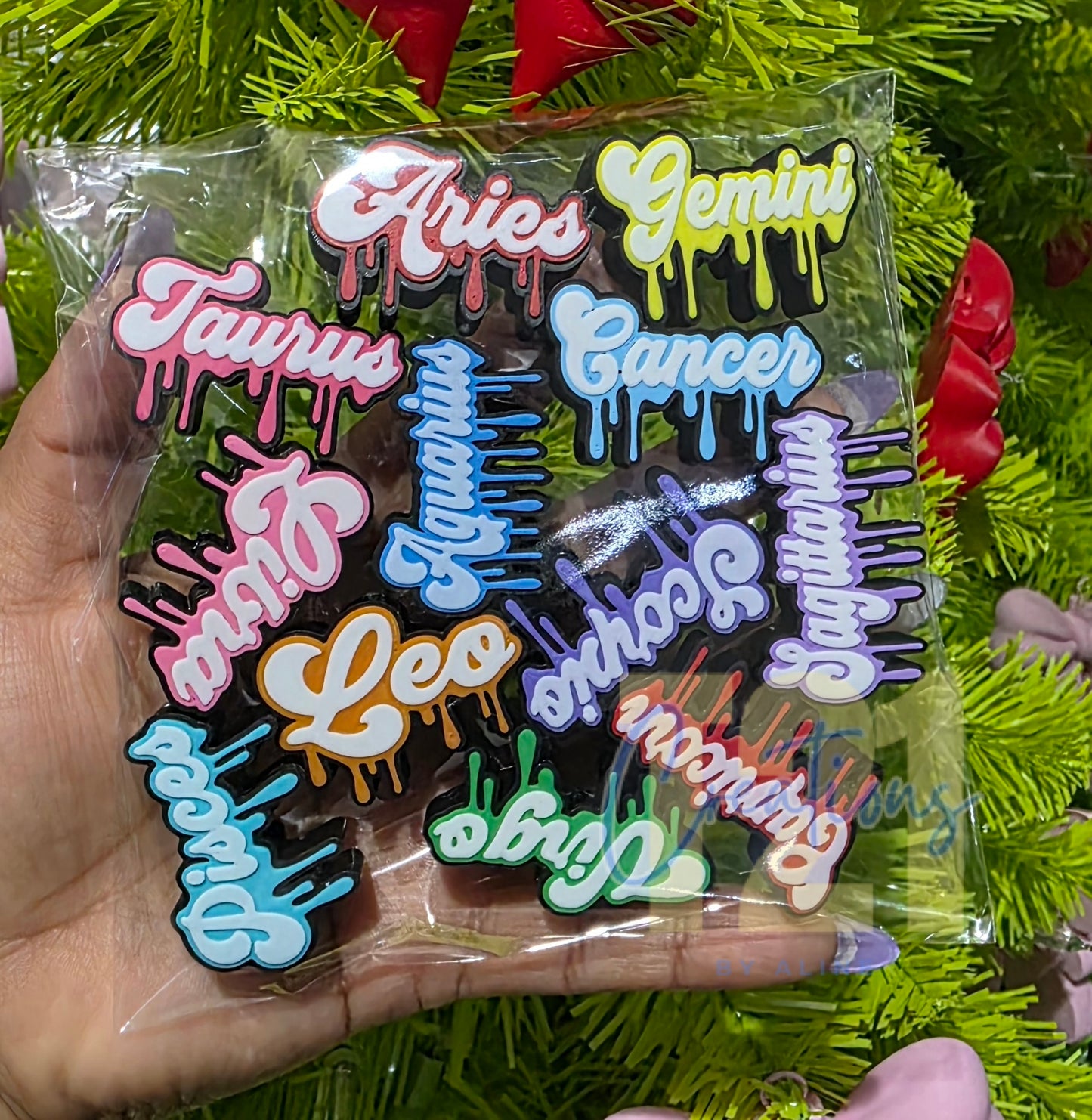 ZODIAC DRIP STRAW TOPPER BUNDLE
