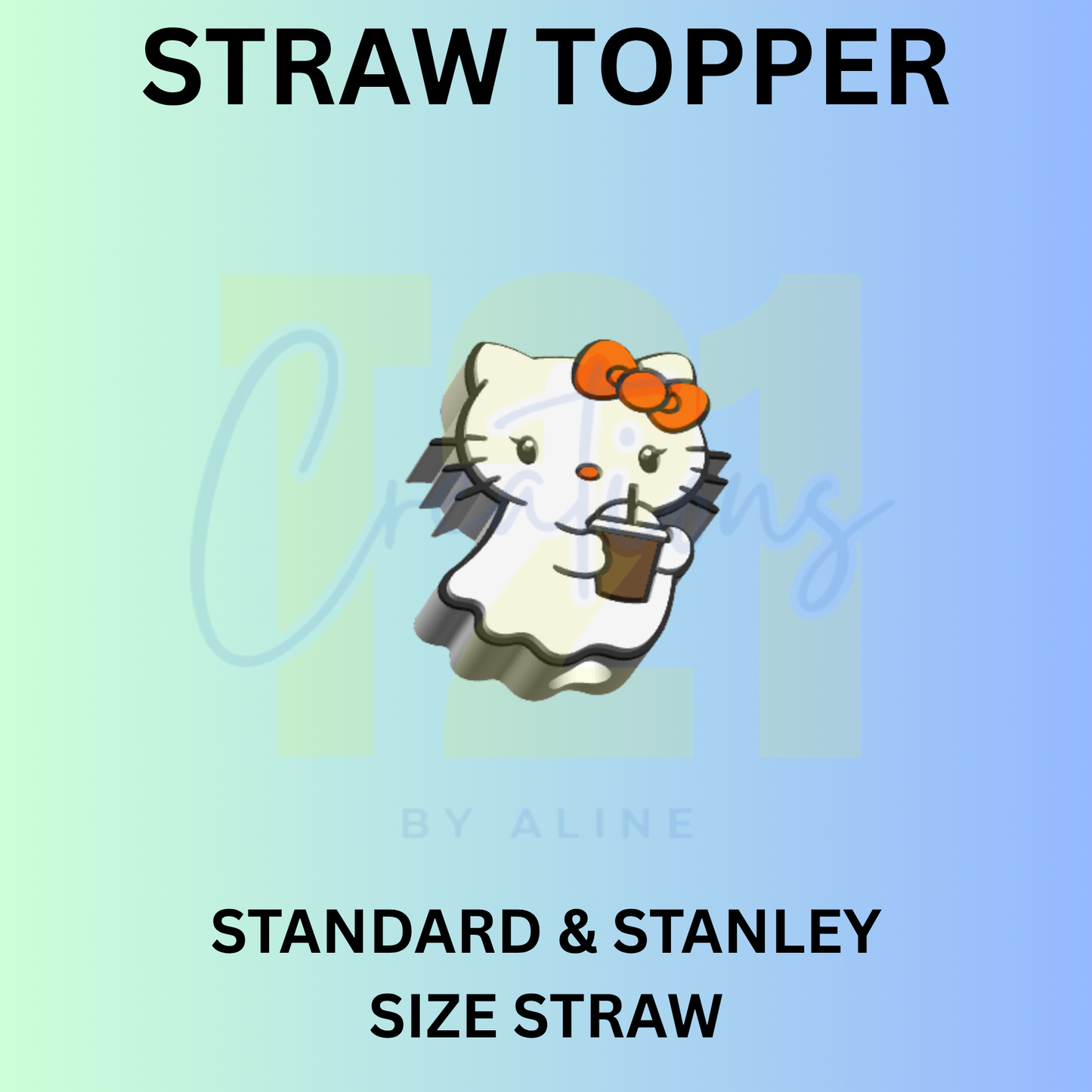 H-K GHOST STRAW TOPPER