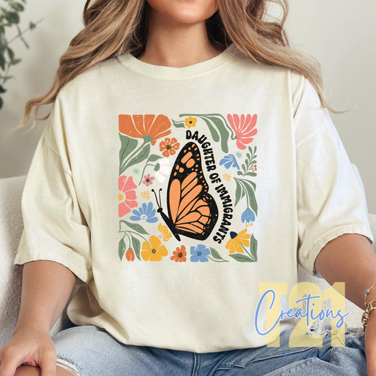 DAUGHTER OF IMMIGRANTS TSHIRT